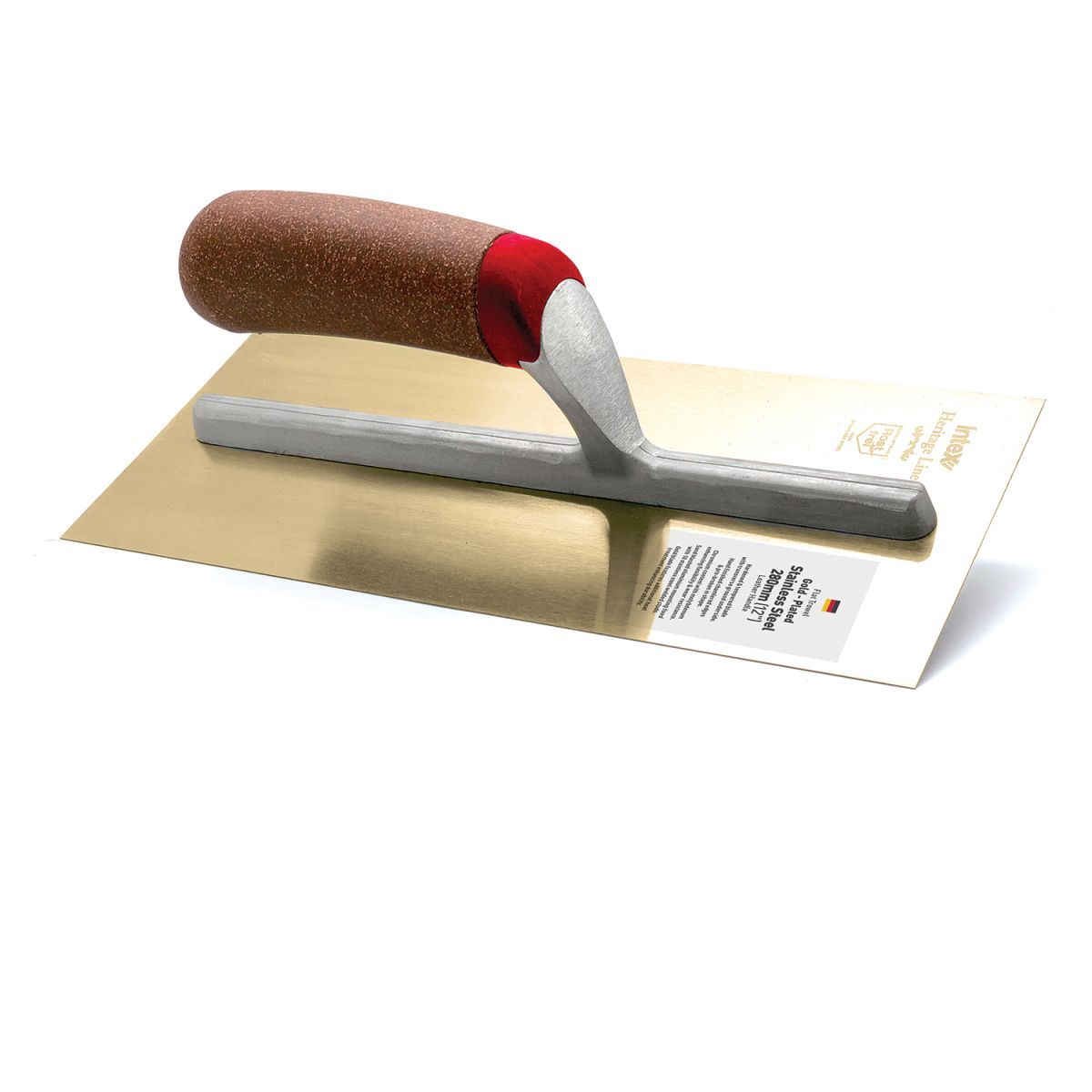 Heritage Golden Stainless Steel Trowels with Cork Handles